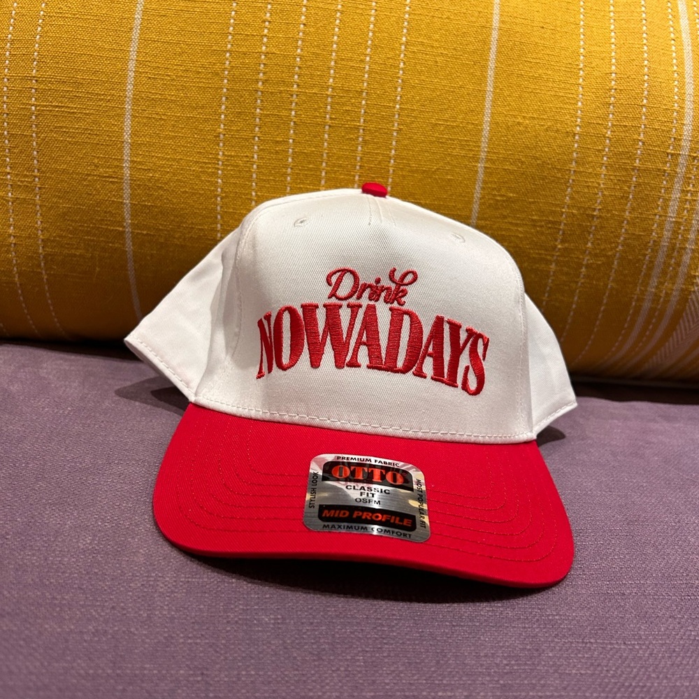 Drink Nowadays SnapBack Hat New Condition Brand Otto